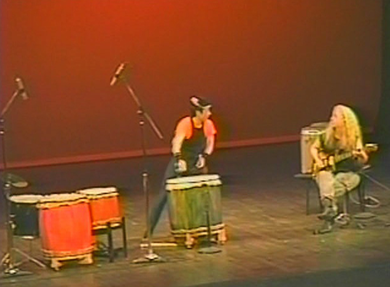 photo of Eileen and Elaine performing